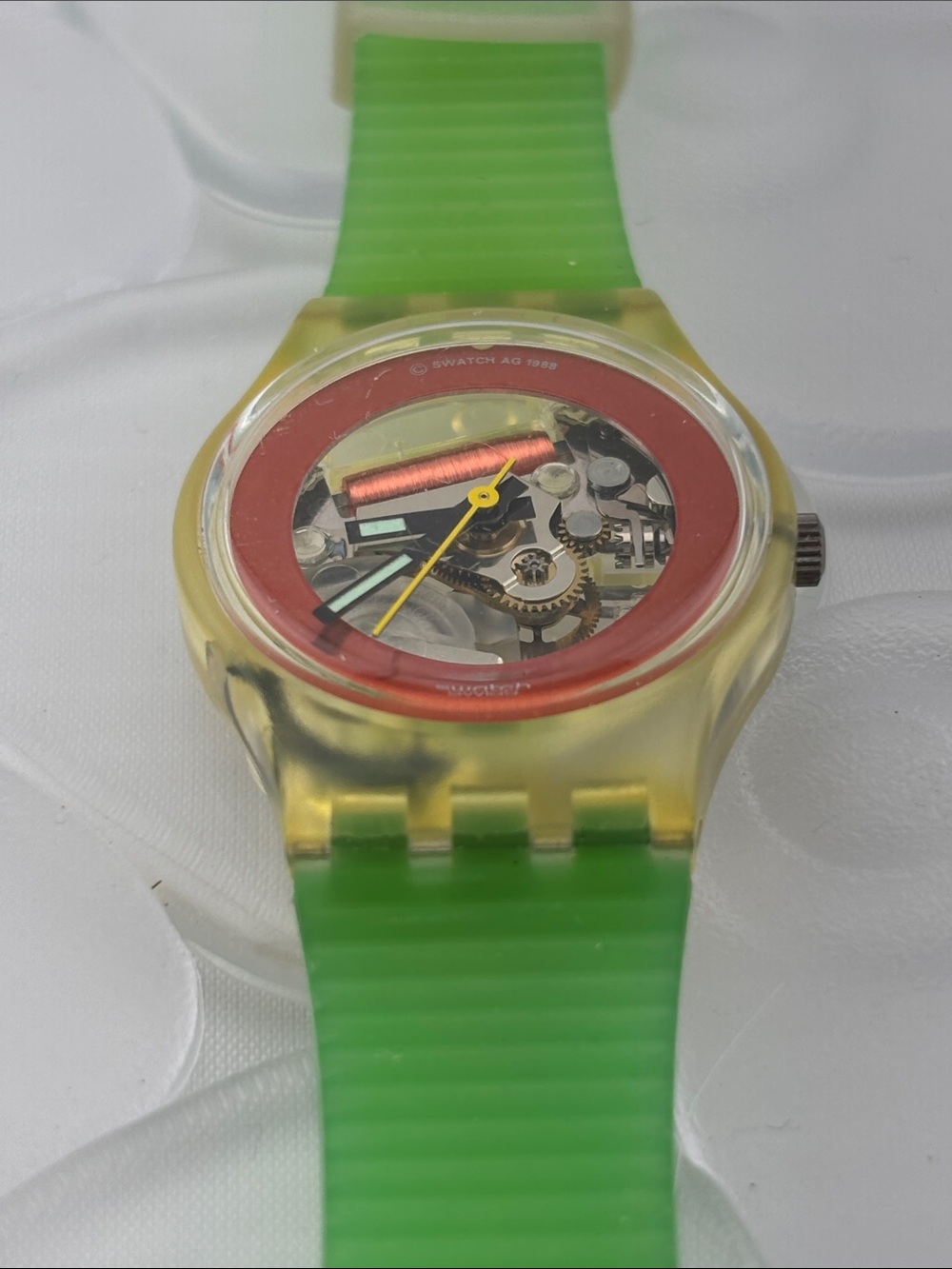 Swatch Watch - LK114 - DISQUE ROUGE - Picture 9 of 9